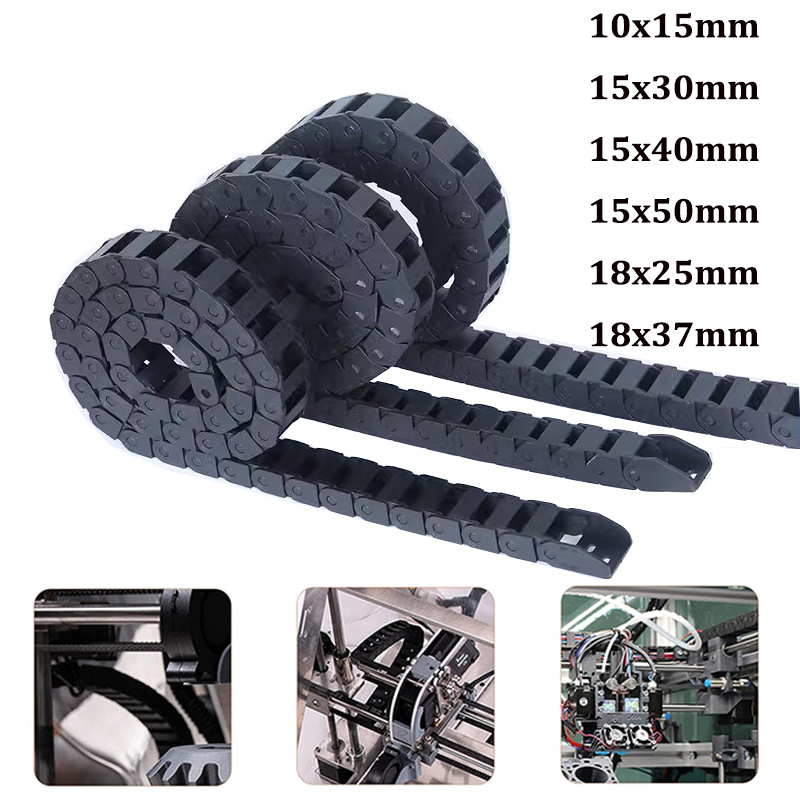 Drag Chain Cnc - Кабельная цепь-канал (кабелеукладчик) 10x15мм, 15x30мм, 15x50мм,