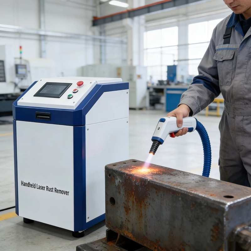 Industrial Laser Paint Removal - Портативный ручной лазерный очиститель 2000 Вт