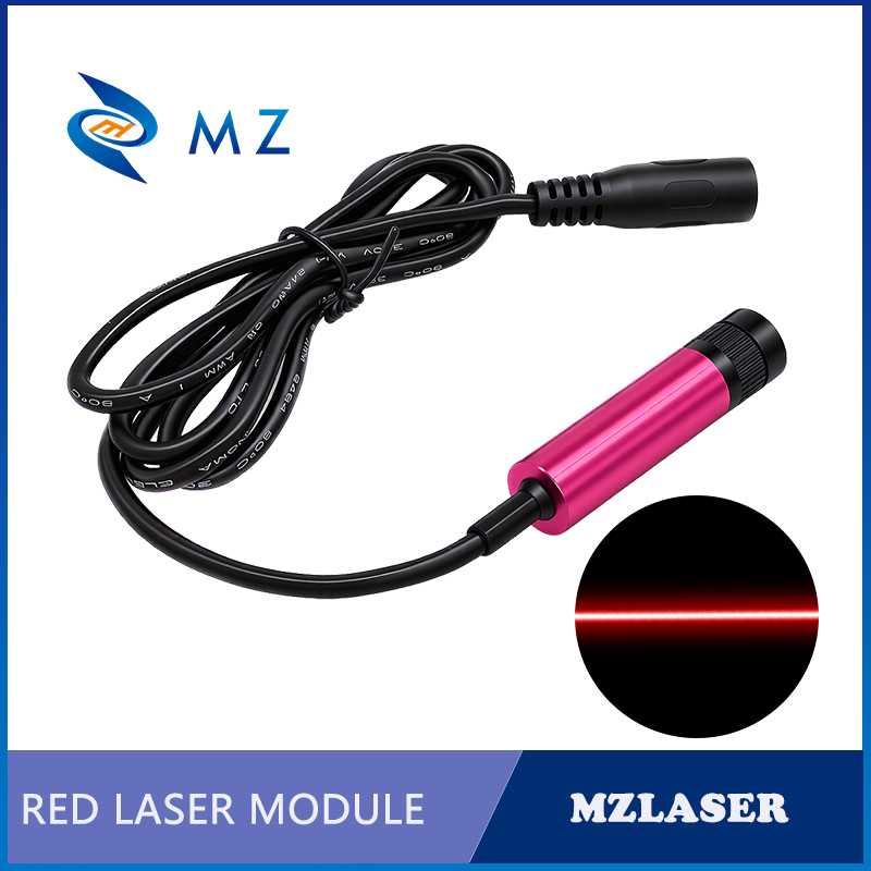 Industrial Laser Line Generator - Компактный регулируемый лазерный модуль с красной