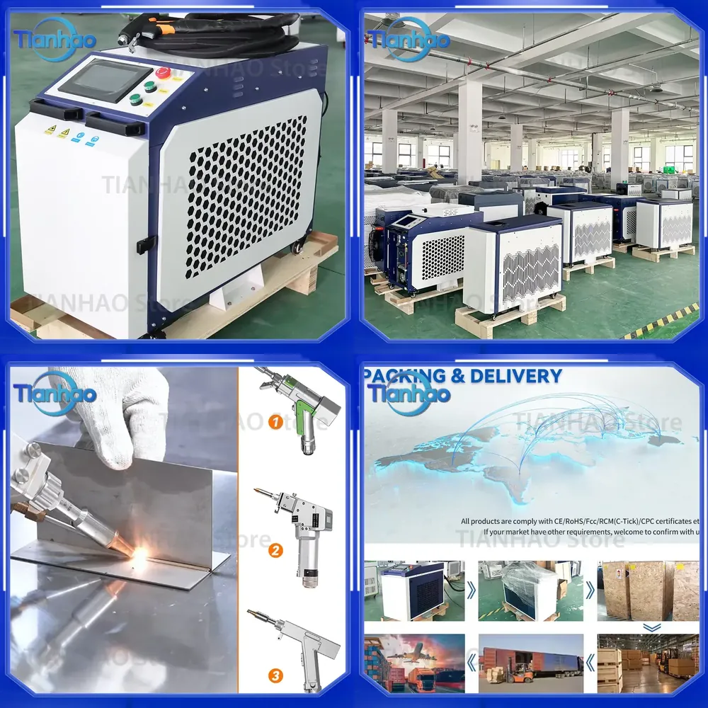 Лазерный сварочный аппарат 4-в – обзор и цена Industrial Laser Welding Tool