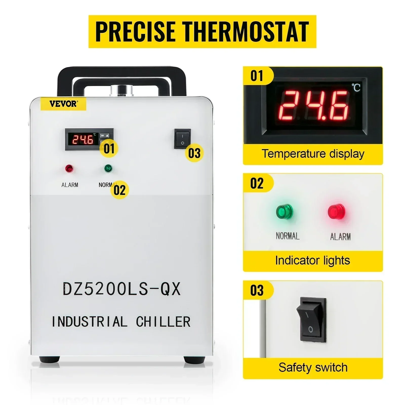 СИХАО ﻿ ﻿   Промышленный водян – обзор и цена Laser Chiller Water Cooler