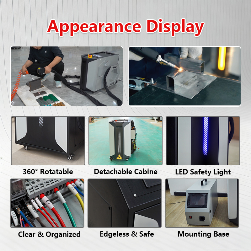 Портативный лазерный аппарат 3 – обзор и цена Industrial Laser Welding Tool
